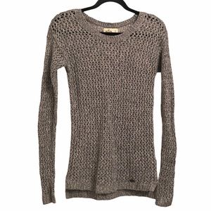 Hollister knit cable sweater